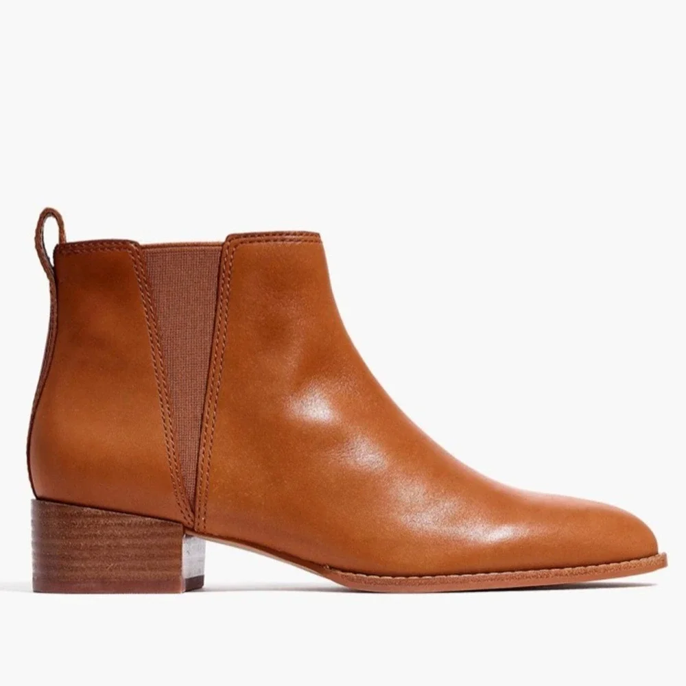 MADEWELL The Carina Boot in English Saddle Leather